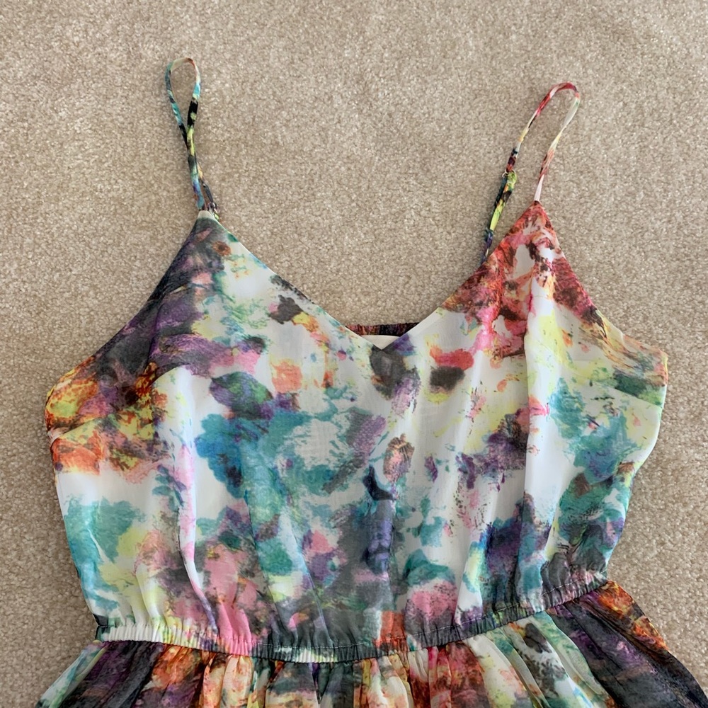 Multi Colored Print Dress - Picture 4 of 8